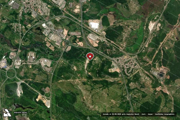 Imagem de satélite — Embargo Ambiental — Candeias/BA