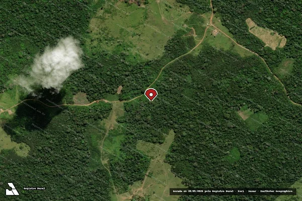 Imagem de satélite — Embargo IBAMA — Infração da Flora - Assis Brasil/AC