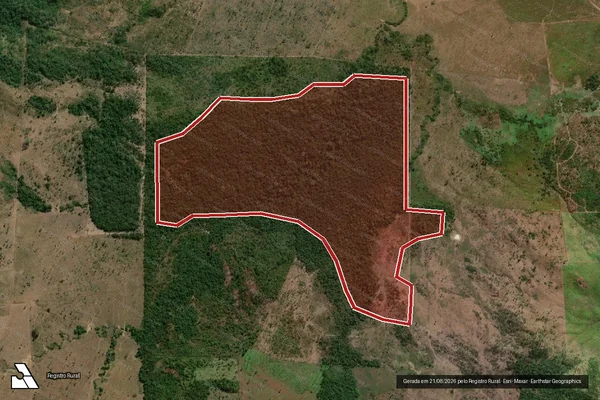 Imagem de satélite de Infração Ambiental em São Félix do Xingu - PA