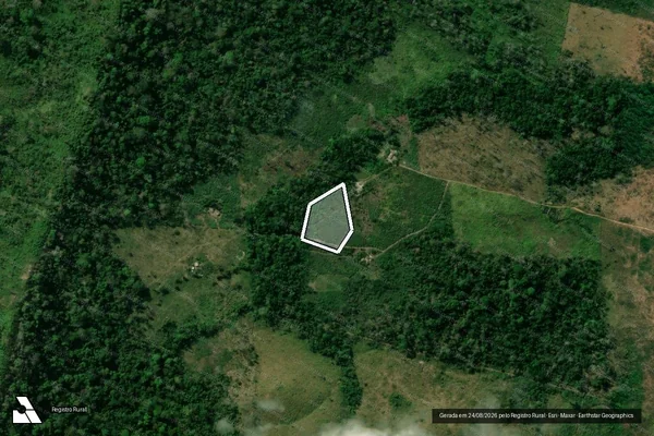 Imagem de satélite de Infração da Flora em São Félix do Xingu - PA