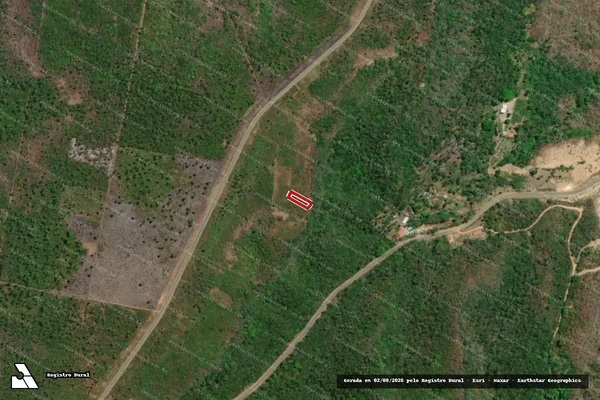 Imagem de satélite de Infração da Flora em Ipueiras - CE