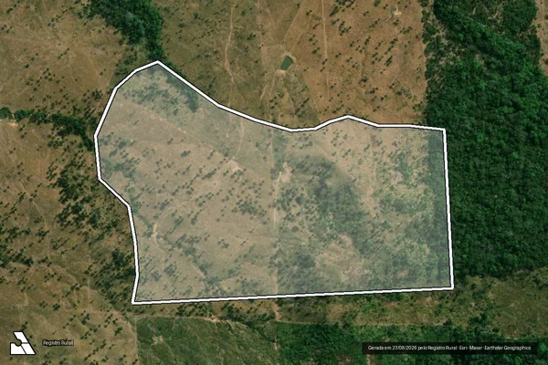 Imagem de satélite de Infração Ambiental em Campo Novo de Rondônia - RO