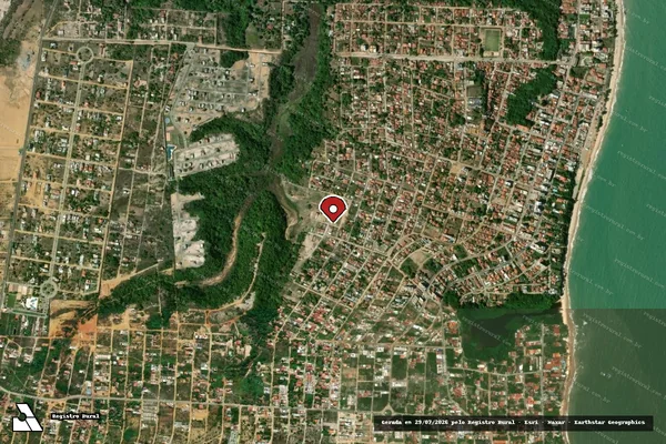 Imagem de satélite — Embargo Ambiental — Conde/PB