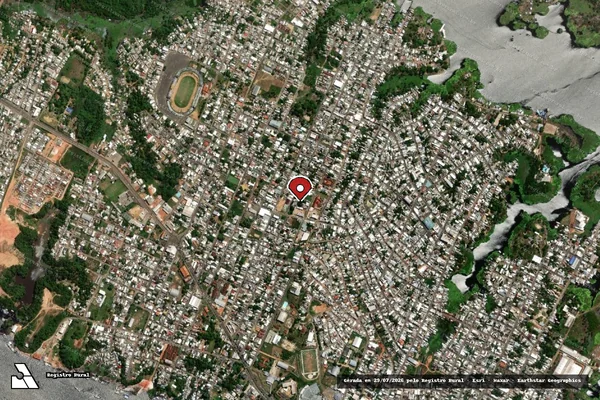 Imagem de satélite — Embargo IBAMA — Infração de Licenciamento(Não Classificada-Móvel) — Manacapuru/AM
