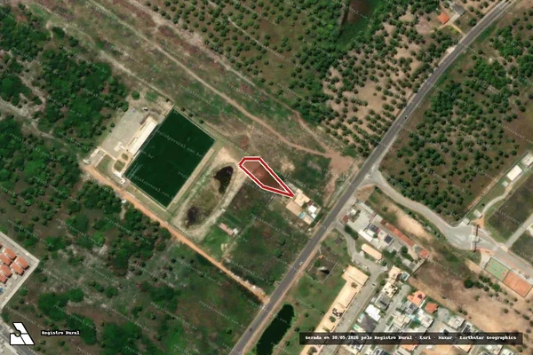 Imagem de satélite de Infração Ambiental em Barra dos Coqueiros - SE