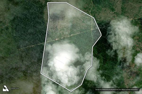Imagem de satélite de Infração da Flora em Itaituba - PA