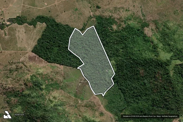 Imagem de satélite de Infração da Flora em São Félix do Xingu - PA