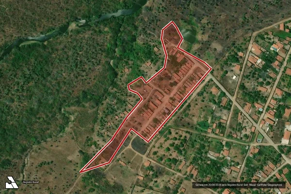 Imagem de satélite de Infração Ambiental em Caucaia - CE