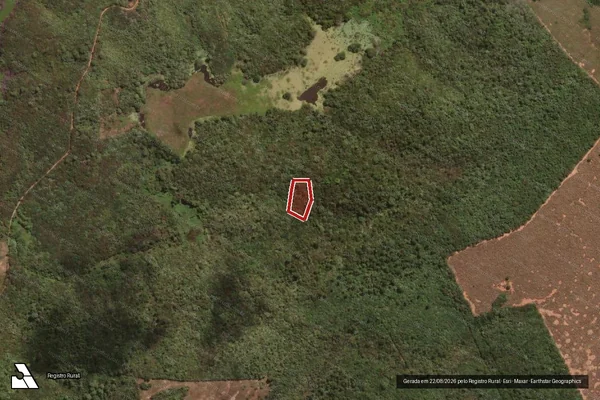 Imagem de satélite de Infração Ambiental em Iguatu - CE