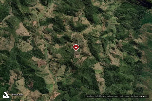 Imagem de satélite — Embargo IBAMA — Infração da Flora — Água Boa/MG