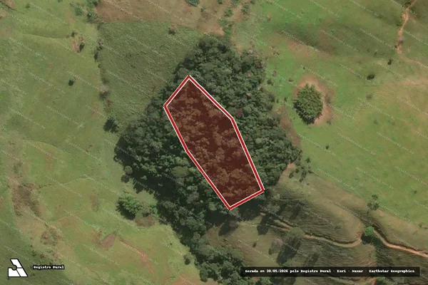 Imagem de satélite de Infração Ambiental em Castelo - ES