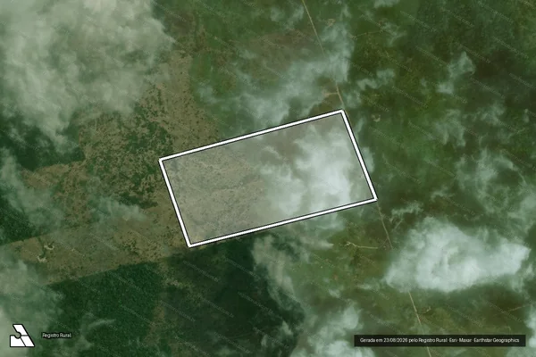 Imagem de satélite de Infração Ambiental em Novo Repartimento - PA