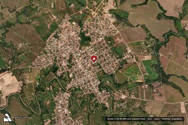 Imagem de satélite — Embargo Ambiental - Paranatinga/MT