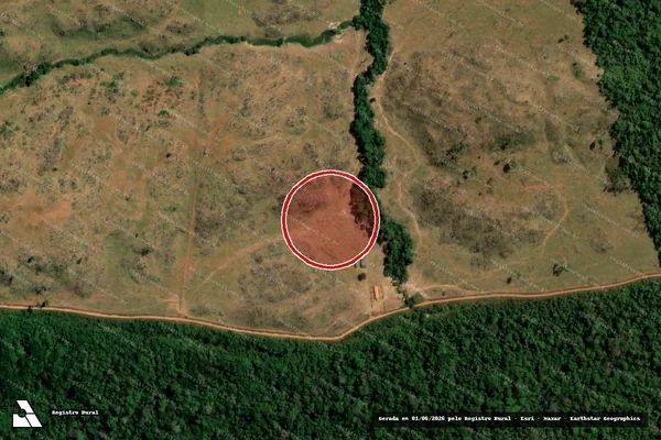Imagem de satélite de Desmatamento em Espigão D'Oeste - RO