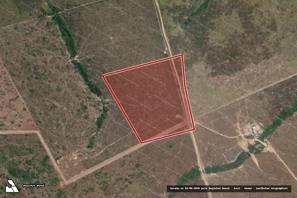 Imagem de satélite de Infração Ambiental em Altamira - PA