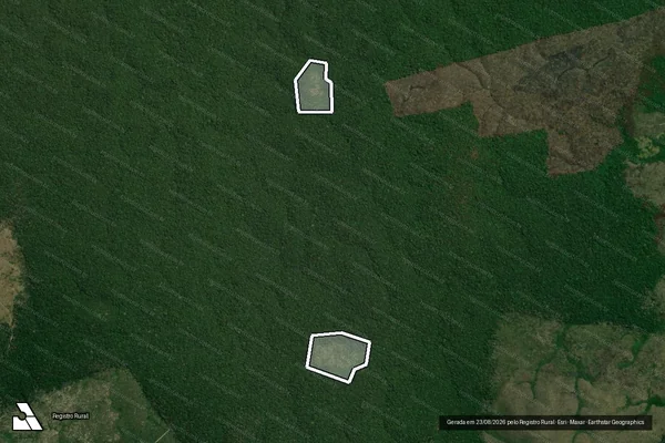Imagem de satélite de Infração da Flora em Apuí - AM