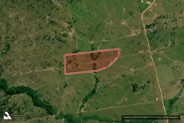 Imagem de satélite de Infração Ambiental em Buritis - RO