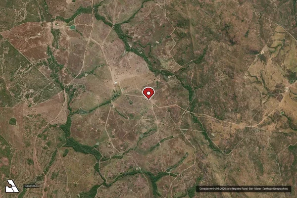 Imagem de satélite — Embargo IBAMA — Infração da Flora — Natividade/TO