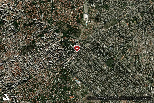 Imagem de satélite de Infração da Fauna em São Paulo - SP (marcador da localização)