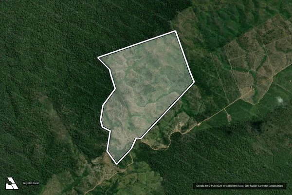 Imagem de satélite de Infração da Flora em Apuí - AM