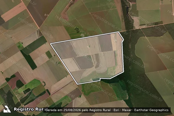 Imagem de satélite de Infração de Licenciamento(Não Classificada-Móvel) em Nova Ubiratã - MT