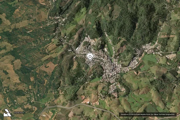 Imagem de satélite — Embargo Ambiental - Vitória/ES
