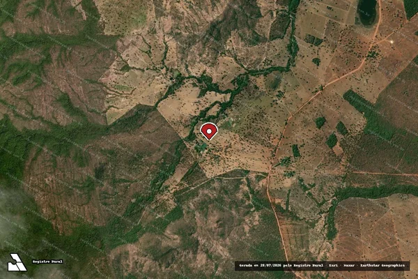 Imagem de satélite de Infração de Licenciamento(Não Classificada-Móvel) em Formosa - GO (marcador da localização)