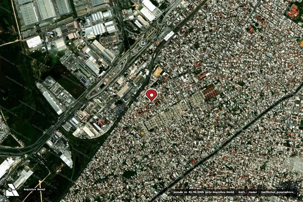 Imagem de satélite — Embargo IBAMA — Infração referente a Qualidade Ambiental — Recife/PE