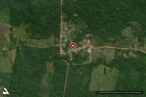 Imagem de satélite — Embargo Ambiental - Presidente Figueiredo/AM