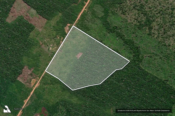 Imagem de satélite de Infração Ambiental em Humaitá - AM