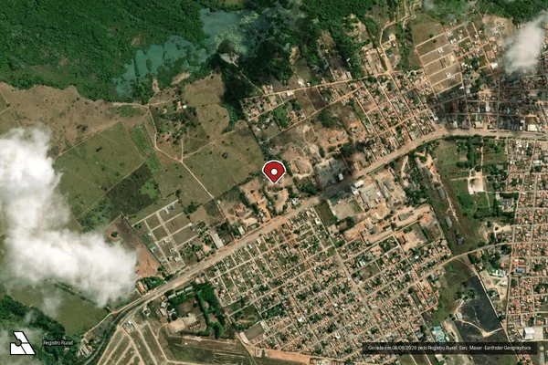 Imagem de satélite — Embargo IBAMA — Infração da Flora - Rondon do Pará/PA