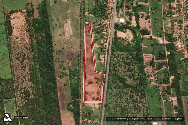 Imagem de satélite — Embargo IBAMA — Infração de Licenciamento(Não Classificada-Móvel) — Brejo Santo/CE