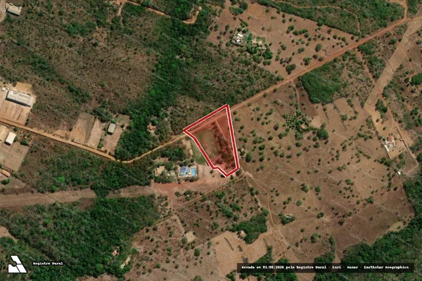 Imagem de satélite de Infração Ambiental em Palmas - TO