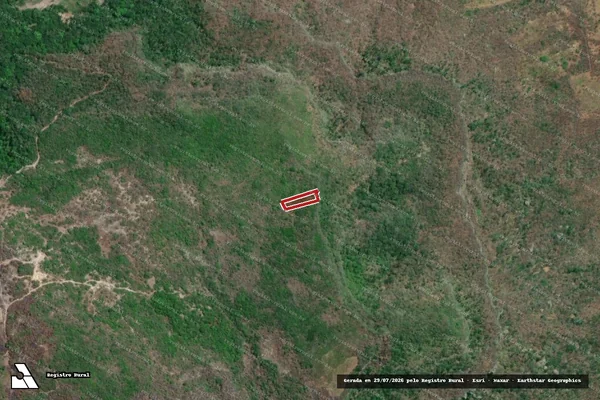 Imagem de satélite de Infração da Flora em Ipueiras - CE