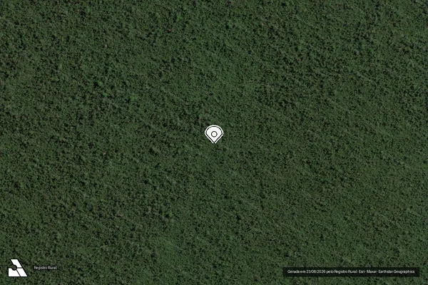 Imagem de satélite — Embargo IBAMA — Infração da Flora - Bom Jardim/MA