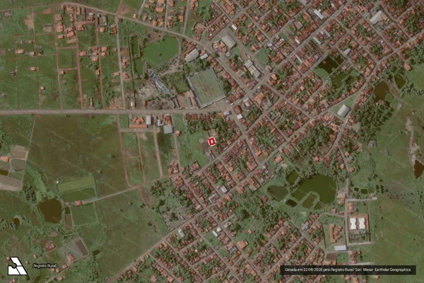 Imagem de satélite de Infração da Flora em Centro do Guilherme - MA