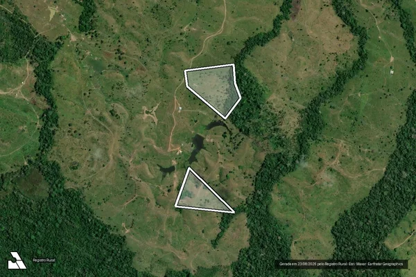 Imagem de satélite de Infração da Flora em Feijó - AC