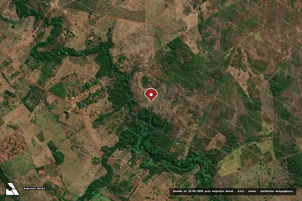 Imagem de satélite — Embargo IBAMA — Infração da Flora — Porto Franco/MA