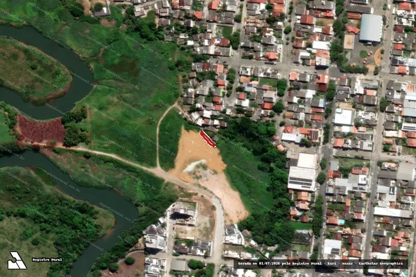 Imagem de satélite de Infração Ambiental em Linhares - ES