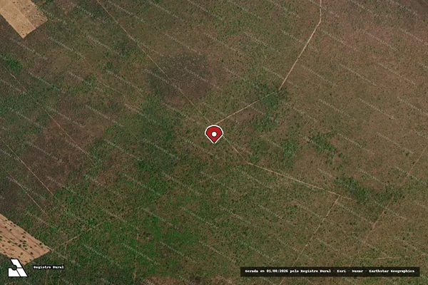 Imagem de satélite — Embargo IBAMA — Desmatamento — Formosa do Rio Preto/BA