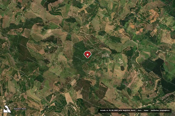 Imagem de satélite de Infração da Fauna em Governador Valadares - MG (marcador da localização)