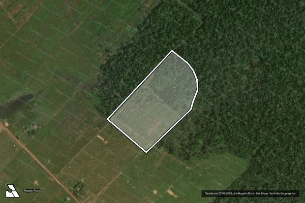 Imagem de satélite de Infração Ambiental em Porto Velho - RO