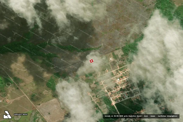 Imagem de satélite de Infração Ambiental em Centro Novo do Maranhão - MA