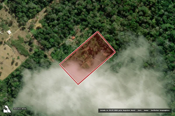 Imagem de satélite de Infração da Flora em Linhares - ES