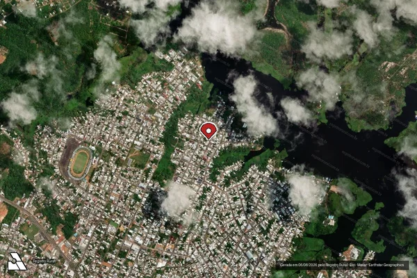 Imagem de satélite — Embargo Ambiental - Manacapuru/AM