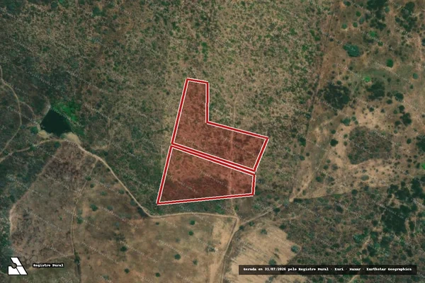 Imagem de satélite de Infração Ambiental em Batalha - AL