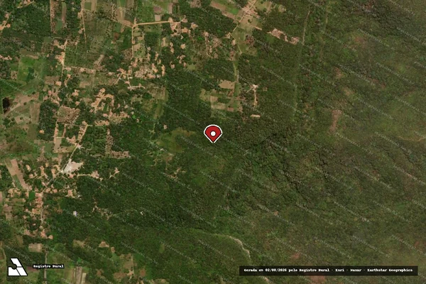 Imagem de satélite — Embargo IBAMA — Infração da Flora — São Benedito/CE