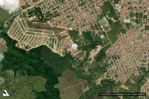 Imagem de satélite — Embargo Ambiental - Rondon Do Pará/PA