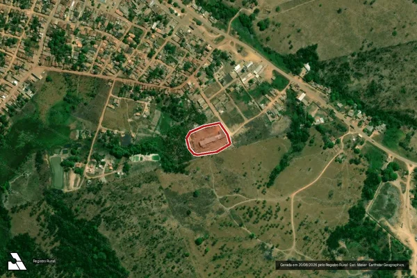 Imagem de satélite de Infração da Flora em Novo Repartimento - PA