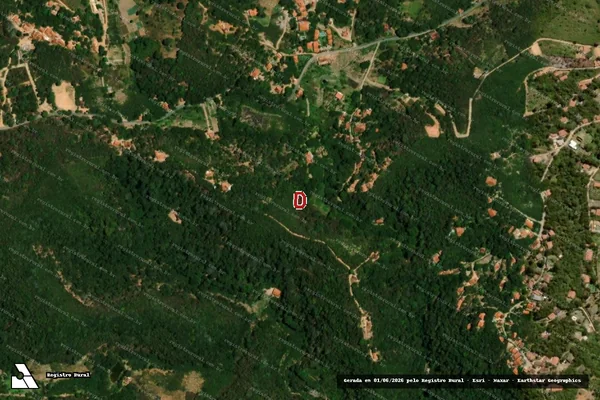 Imagem de satélite — Embargo Ambiental - Mulungu/CE